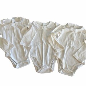 Jacadi Petal Collar Bodysuit Bundle